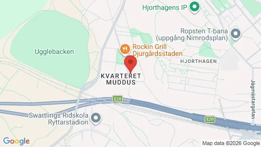 Apartments for rent i Gärdet/Djurgården - kort over placeringen