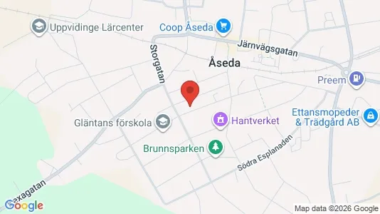 Apartments for rent i Uppvidinge - kort over placeringen