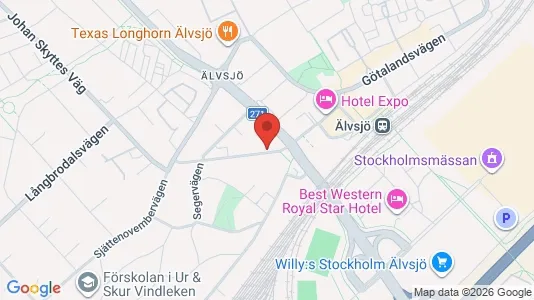Rooms for rent i Stockholm South - kort over placeringen