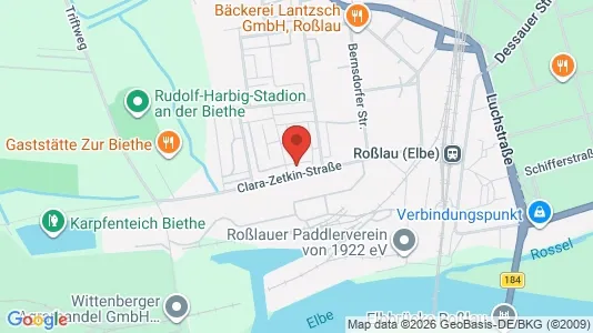 Apartments for rent i Dessau-Roßlau - kort over placeringen