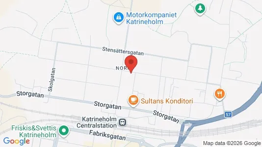 Apartments for rent i Katrineholm - kort over placeringen