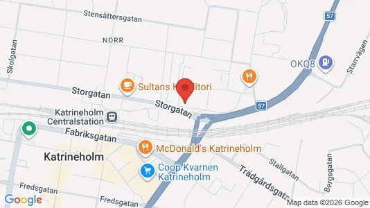 Apartments for rent i Katrineholm - kort over placeringen