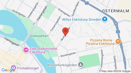 Apartments for rent i Eskilstuna - kort over placeringen