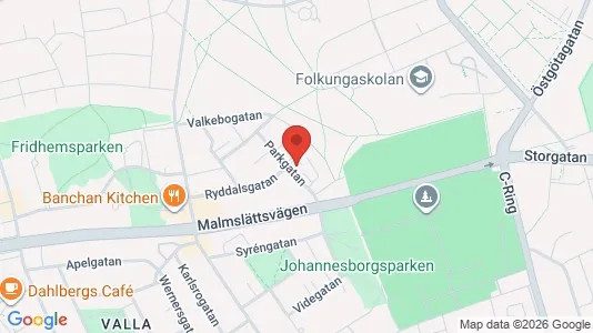 Apartments for rent i Linköping - kort over placeringen
