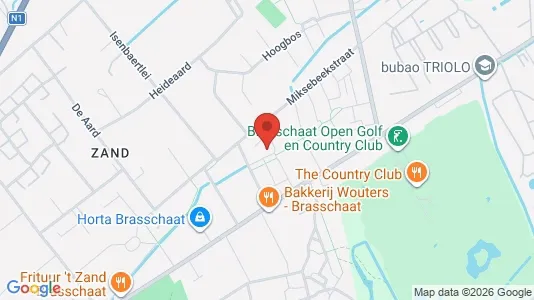 Apartments for rent i Brasschaat - kort over placeringen