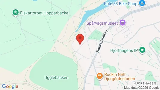 Apartments for rent i Gärdet/Djurgården - kort over placeringen