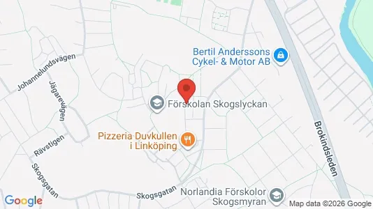 Apartments for rent i Linköping - kort over placeringen