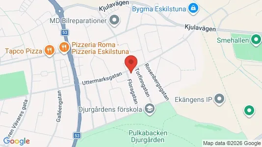 Apartments for rent i Eskilstuna - kort over placeringen