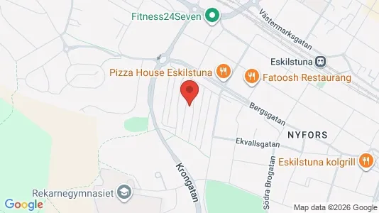 Apartments for rent i Eskilstuna - kort over placeringen