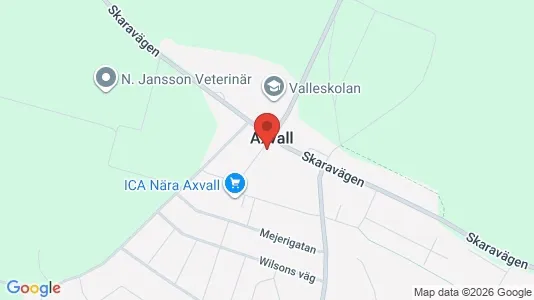 Apartments for rent i Skara - kort over placeringen