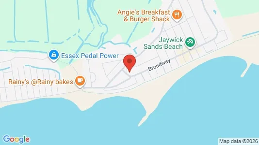 Apartments for rent i Clacton-on-Sea - Essex - kort over placeringen