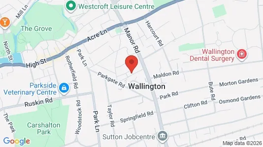 Apartments for rent i Wallington - Surrey - kort over placeringen