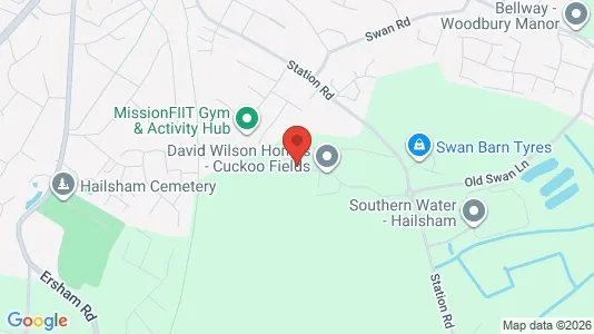 Apartments for rent i Hailsham - East Sussex - kort over placeringen