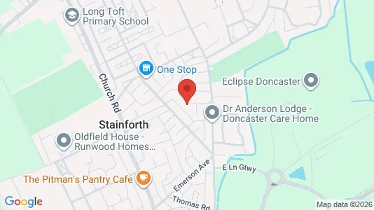 Apartments for rent i Doncaster - South Yorkshire - kort over placeringen