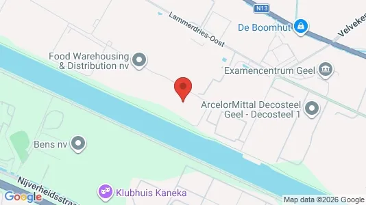 Apartments for rent i Geel - kort over placeringen