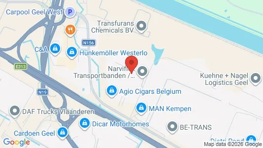 Apartments for rent i Geel - kort over placeringen