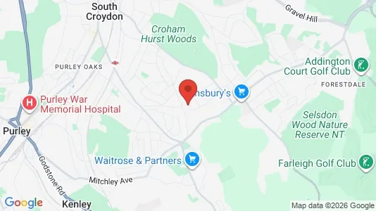 Apartments for rent i South Croydon - Surrey - kort over placeringen