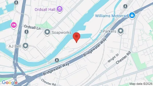 Apartments for rent i Manchester - Lancashire - kort over placeringen