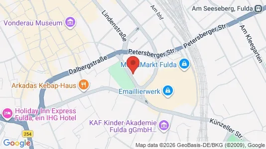 Apartments for rent i Fulda - kort over placeringen