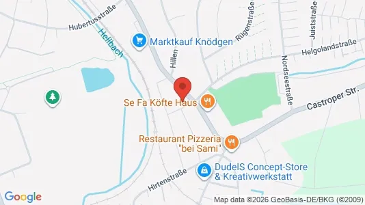 Apartments for rent i Recklinghausen - kort over placeringen