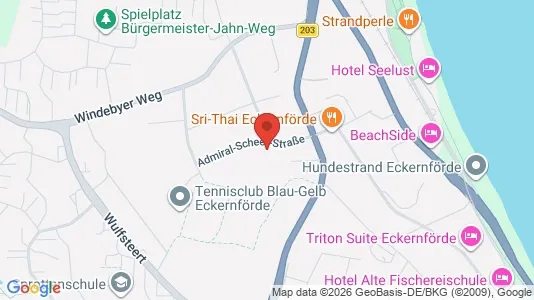 Apartments for rent i Rendsburg-Eckernförde - kort over placeringen