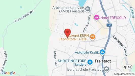 Apartments for rent i Freistadt - kort over placeringen