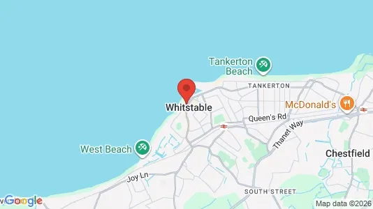 Houses for rent i Whitstable - Kent - kort over placeringen