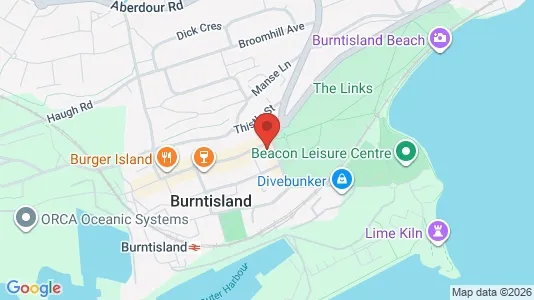 Apartments for rent i Burntisland - Fife - kort over placeringen