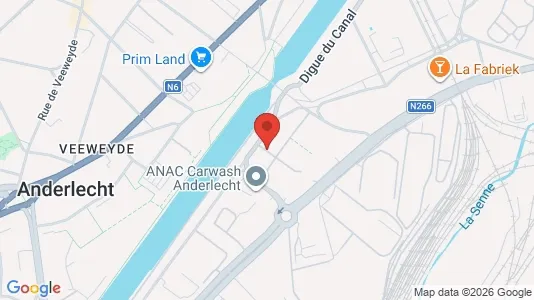 Apartments for rent i Brussels Anderlecht - kort over placeringen