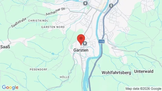 Apartments for rent i Garsten - kort over placeringen