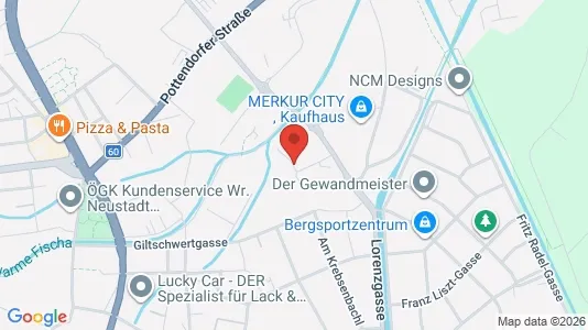Apartments for rent i Bad Fischau-Brunn - kort over placeringen
