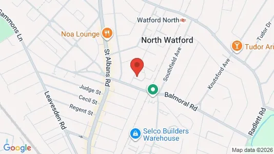 Apartments for rent i Watford - Hertfordshire - kort over placeringen