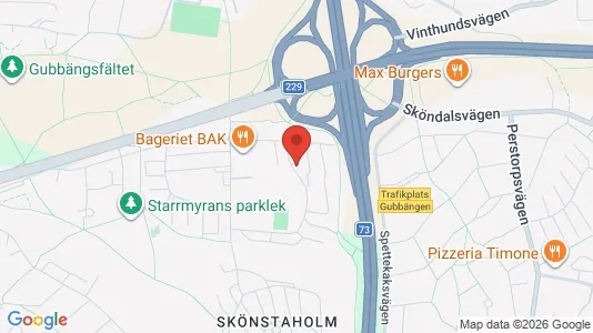 Apartments for rent i Stockholm South - kort over placeringen