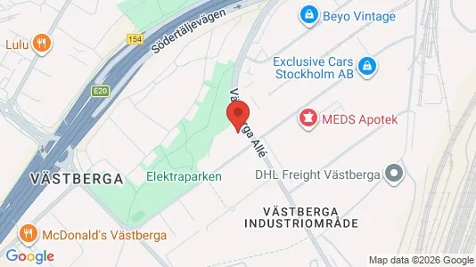 Apartments for rent i Stockholm South - kort over placeringen
