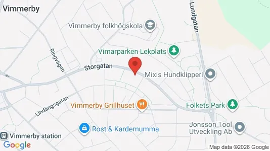 Apartments for rent i Vimmerby - kort over placeringen