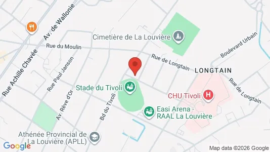 Apartments for rent i La Louvière - kort over placeringen
