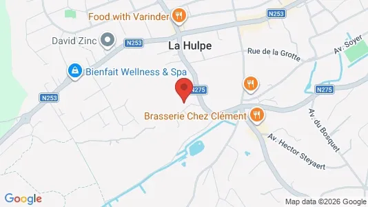 Apartments for rent i Terhulpen - kort over placeringen