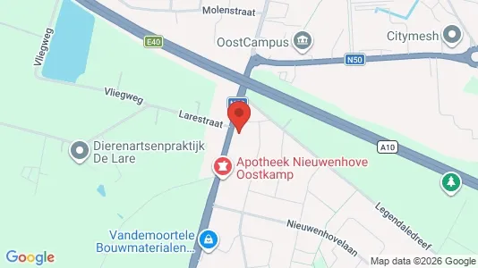 Apartments for rent i Oostkamp - kort over placeringen