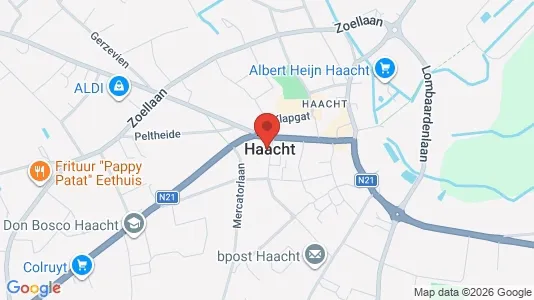 Apartments for rent i Haacht - kort over placeringen