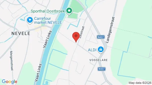 Apartments for rent i Deinze - kort over placeringen