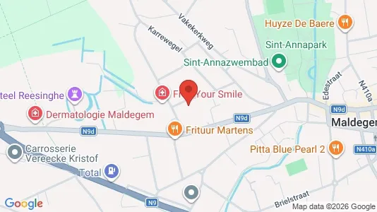 Apartments for rent i Maldegem - kort over placeringen