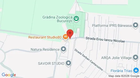 Rooms for rent i Voluntari - kort over placeringen