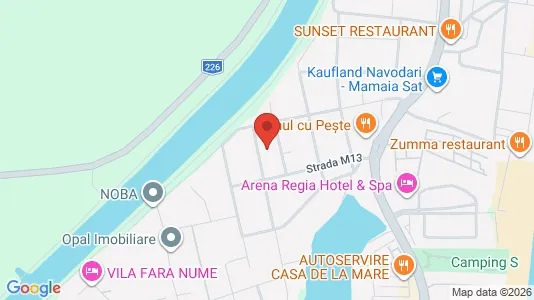 Apartments for rent i Năvodari - kort over placeringen