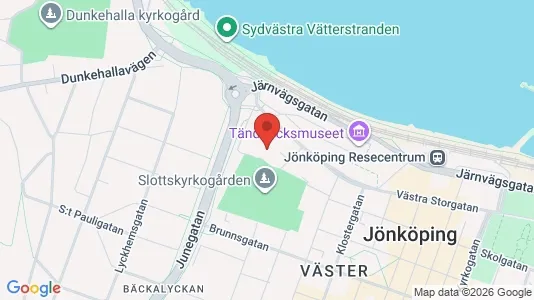 Apartments for rent i Jönköping - kort over placeringen