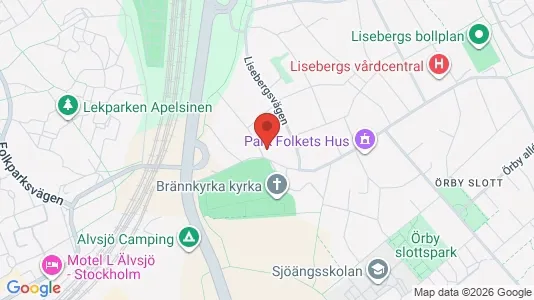 Apartments for rent i Stockholm South - kort over placeringen