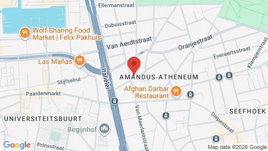 Apartments for rent i Stad Antwerp - kort over placeringen