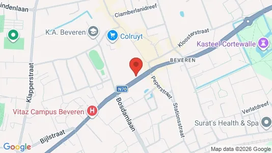 Apartments for rent i Beveren - kort over placeringen