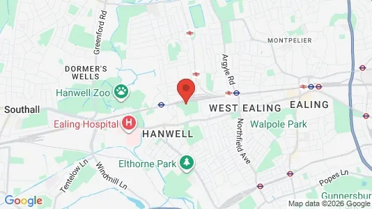 Apartments for rent i London W7 - kort over placeringen