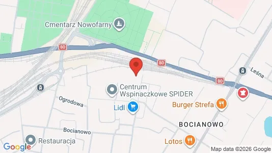 Apartments for rent i Bydgoszcz - kort over placeringen