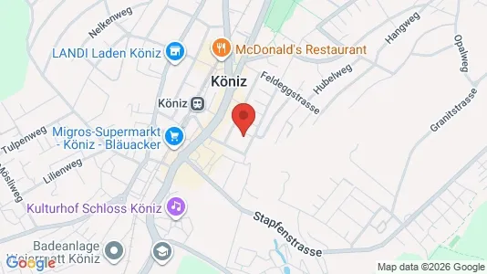 Apartments for rent i Bern-Mittelland - kort over placeringen